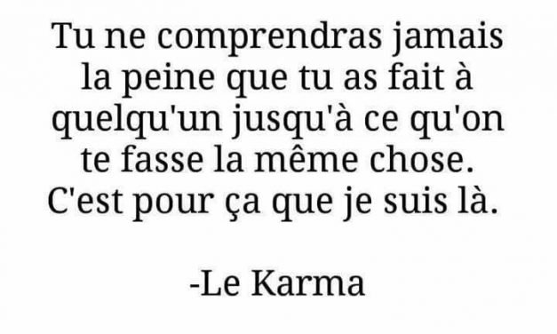 Tu ne comprendras jamais la peine que tu as fait à quelqu'un jusqu'à c…