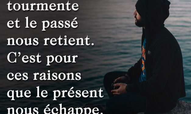 Le présent nous échappe