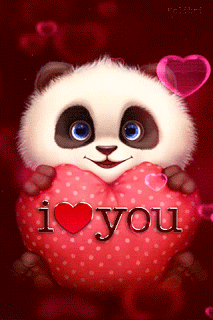 Panda I Love You Gif