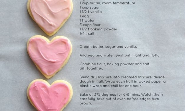 The Best Valentine Sugar Cookies