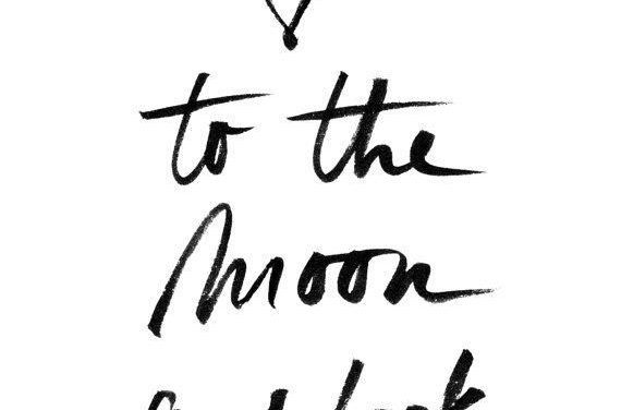 To the moon and back sign, minimalist nursery art, daughter gift from mom, love signs for wedding reception decor, kids playroom decor, best