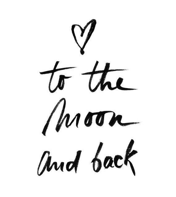 To the moon and back sign, minimalist nursery art, daughter gift from mom, love signs for wedding reception decor, kids playroom decor, best