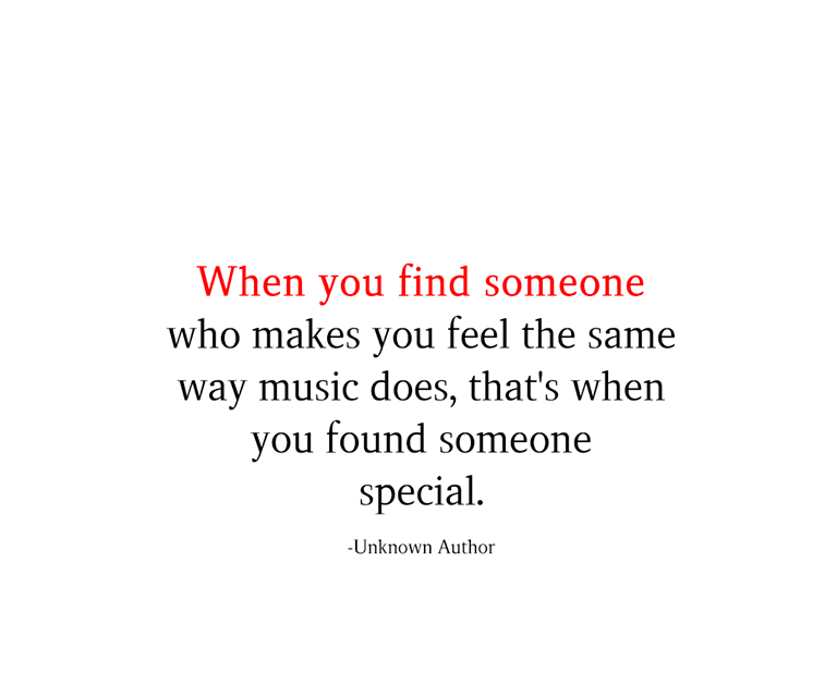 When You Find Someone Who Makes You