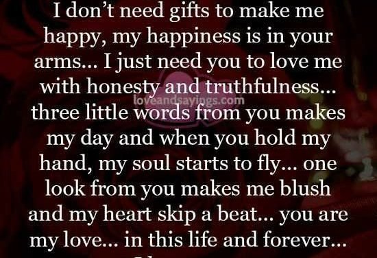 My love