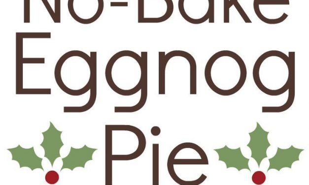 No-Bake Eggnog Pie