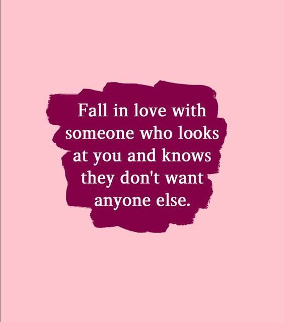 Fall In Love With Someone Who L.ooks