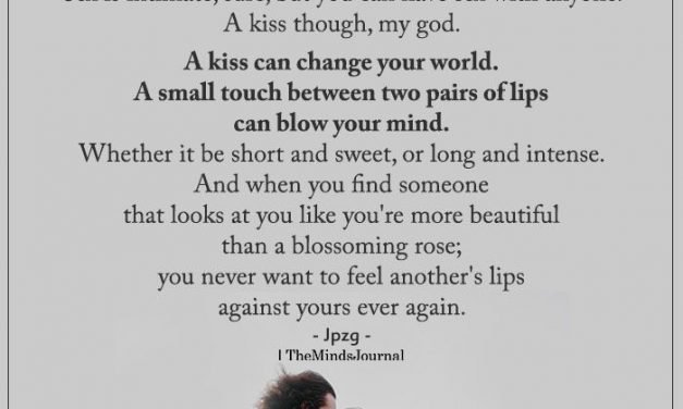 The Purity of a Kiss