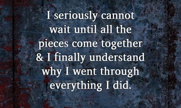 I Seriously Cannot Wait Until All The Pieces Come Together &