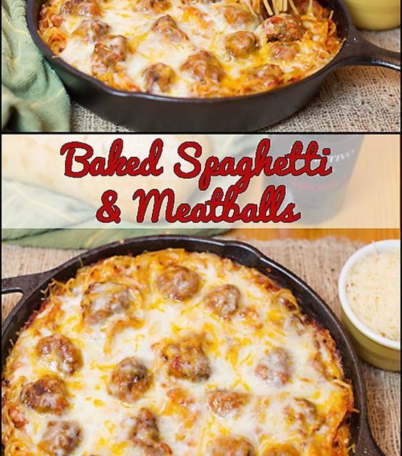 Baked Spaghetti & Meatballs – Joy In Every Season