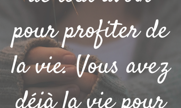 Un peu d’inspiration