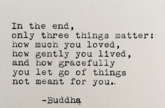 Three Things Matter