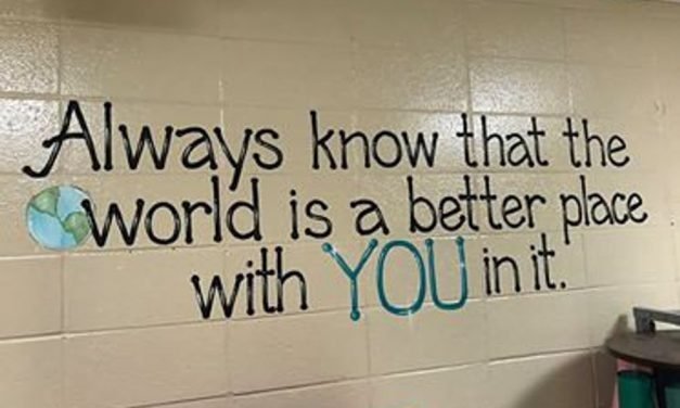 The inspirational quotes on the wall of this Alabama school are giving us all the feels