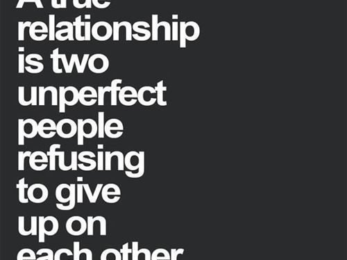 Love : Give Up On Each Other – Lovely Quote | Full Dose