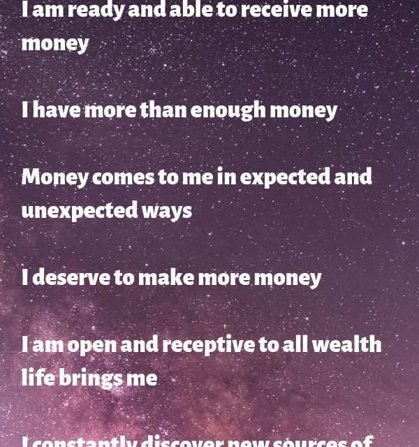 111 Money Affirmations to Attract Wealth and Abundance – Radical FIRE