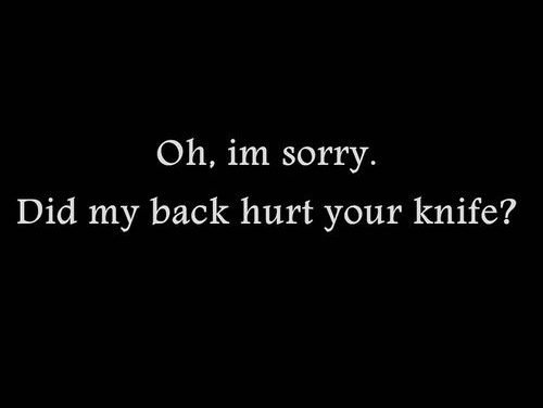 backstabbing on Tumblr
