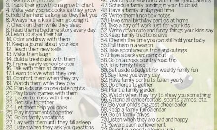 80+ Ways You Can Cherish Your Child Growing Up