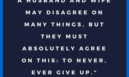 Marriage Quotes – A HUSBAND AND WIFE MAY DISAGREE ON MANY…