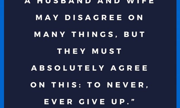 Marriage Quotes – A HUSBAND AND WIFE MAY DISAGREE ON MANY…