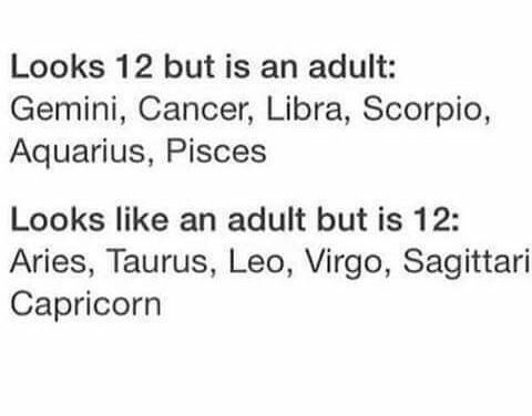 ♓ YES! I hate how so many treat me like a child just because I look young :)                                                                                                                                                                                 More #zodiacsigns