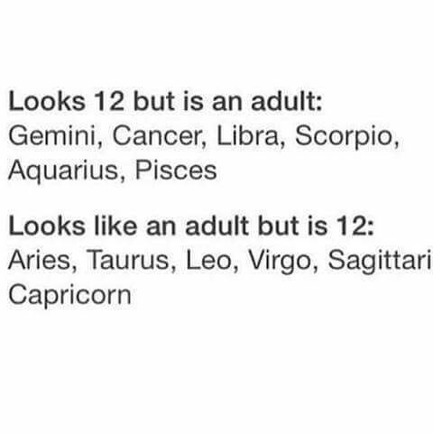 ♓ YES! I hate how so many treat me like a child just because I look young :)                                                                                                                                                                                 More #zodiacsigns