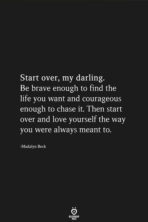 Start Over My Darling Love Quote Picture Com