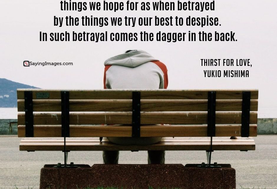 38 Betrayal Quotes & Sayings | SayingImages.com