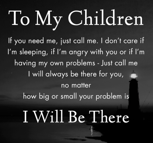 to my children