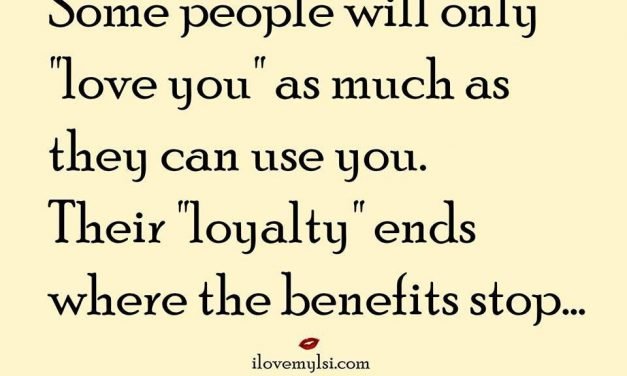Love You or Use You – I Love My LSI