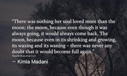 There Was Nothing Her Soul Loved More Than The Moon