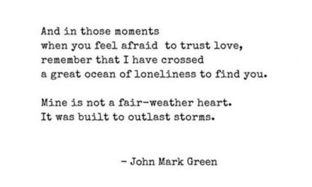 Long Distance Gifts for Him or Her – LDR Gift – Romantic Quotes by John Mark Green