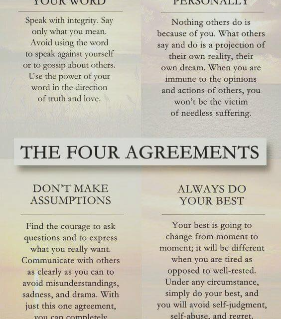 The 4 Agreements – Open Mind Counseling