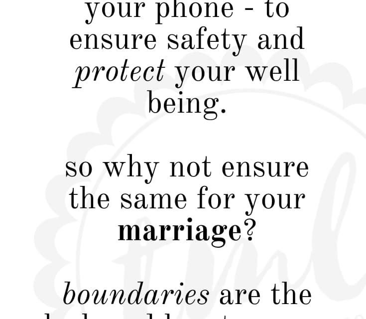 Boundaries you need to protect your marriage from an affair | theMRSingLink