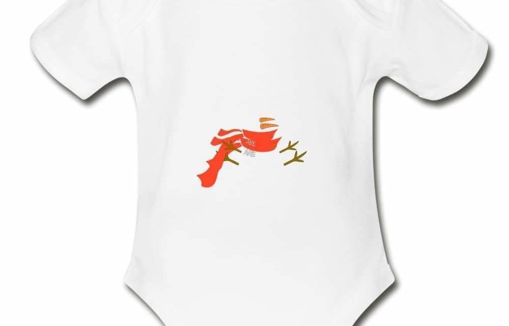 Cool Snowman Quote Melting People Gift Organic Bodysuit for Babies – Short Sleeve / white / Newborn
