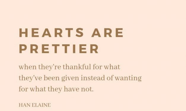 Hearts are Prettier | Inspiring words