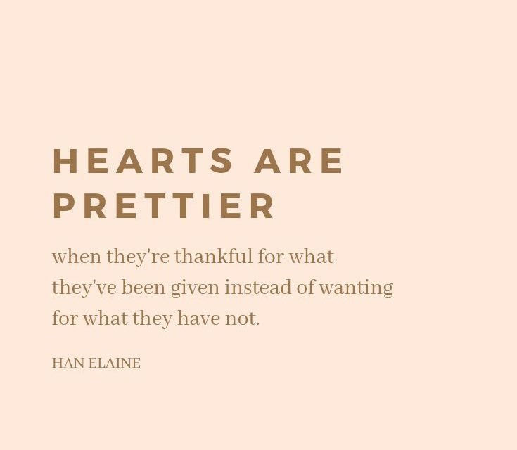Hearts are Prettier | Inspiring words