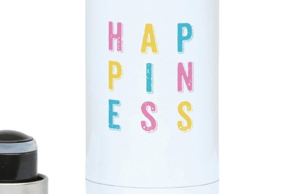 Happiness 500ml Water Bottle